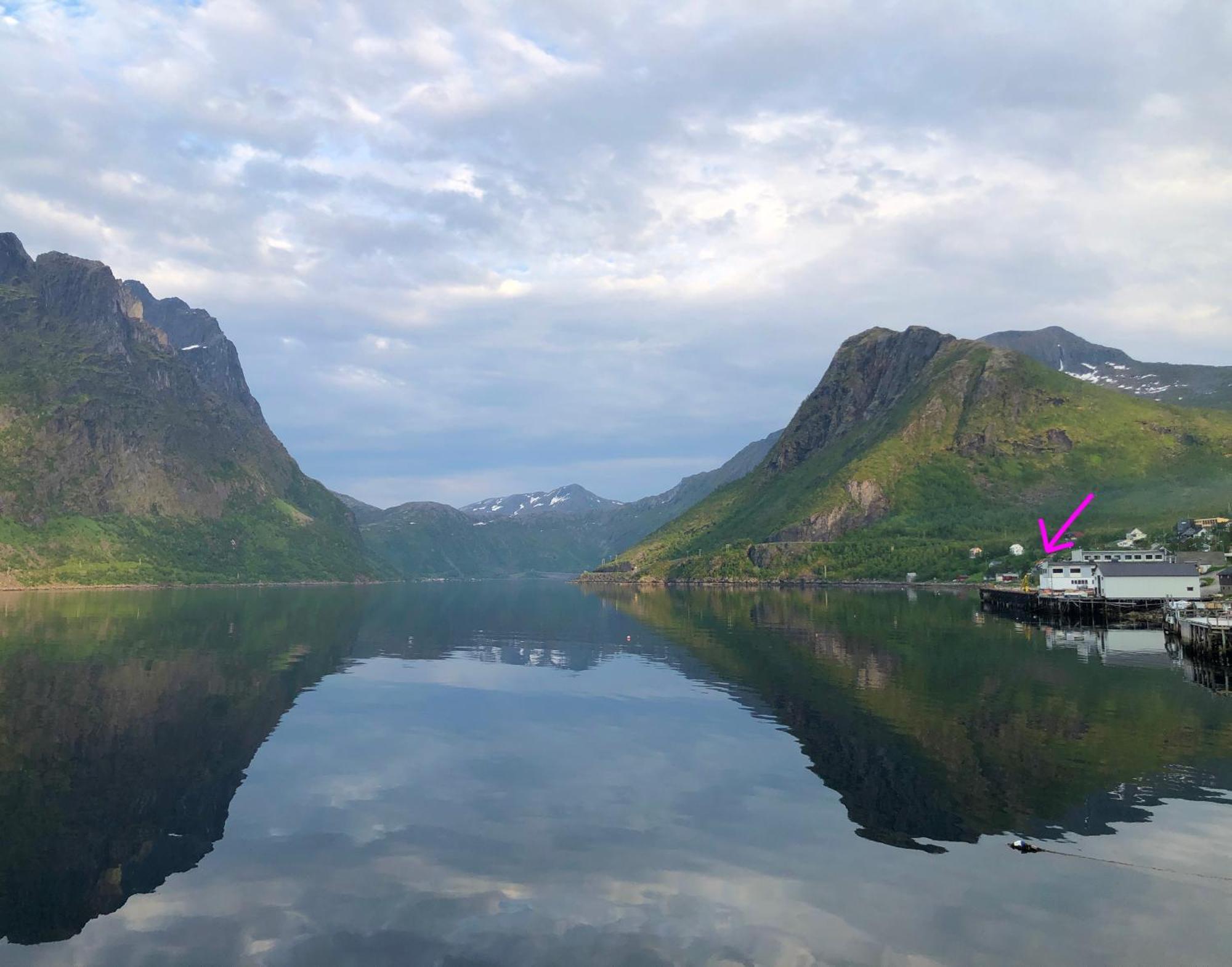 Segla Guesthouse - With View Of Fjord Fjordgard Extérieur photo